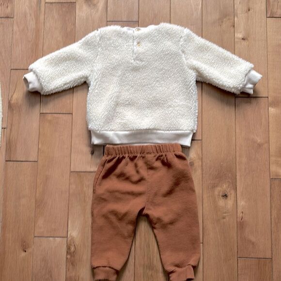 Baby 9M warm shirt and pants kit - Picture 2 of 6